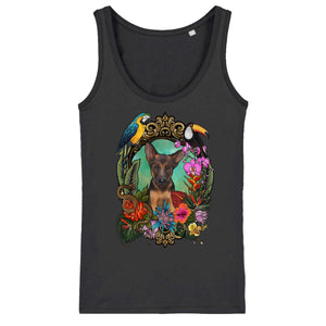 MYTi23 - Pets Heads Philosophy T-Shirt XS Dschungel Damen Tanktop Schäferhund Hundeshirt Hundefans