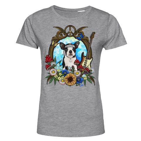 MYTi23 - Pets Heads Philosophy T-Shirt XS Festival Damen Shirt Boston Terrier Hundeshirt Hundefans