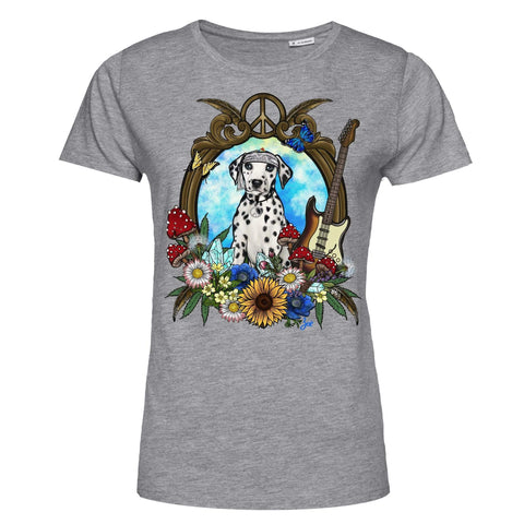 MYTi23 - Pets Heads Philosophy T-Shirt XS Festival Damen Shirt Dalmatiner Hundeshirt Hundefans