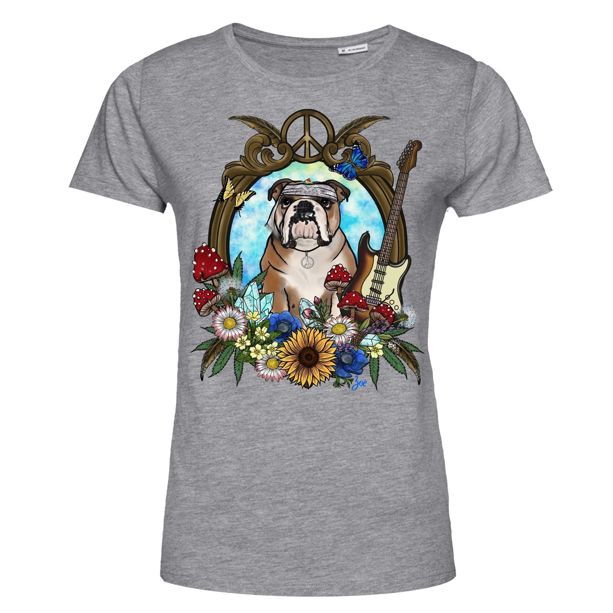 MYTi23 - Pets Heads Philosophy T-Shirt XS Festival Damen Shirt Englische Bulldogge Hundeshirt Hundefans