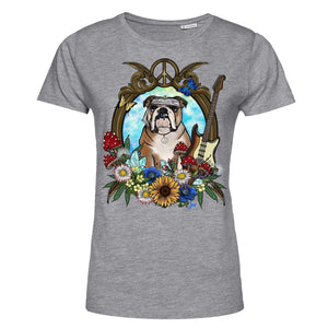MYTi23 - Pets Heads Philosophy T-Shirt XS Festival Damen Shirt Englische Bulldogge Hundeshirt Hundefans
