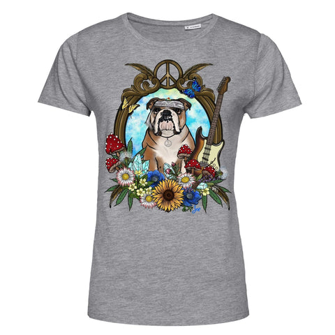 MYTi23 - Pets Heads Philosophy T-Shirt XS Festival Damen Shirt Englische Bulldogge Hundeshirt Hundefans