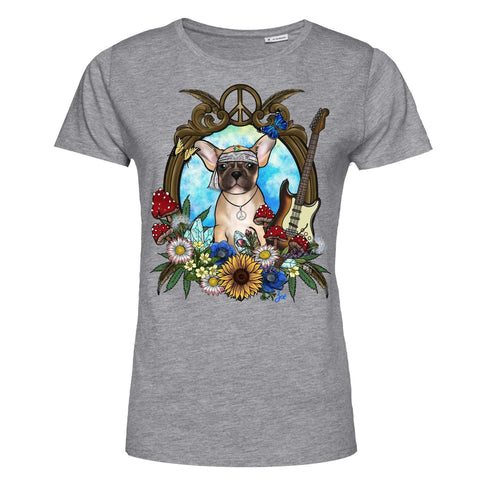 MYTi23 - Pets Heads Philosophy T-Shirt XS Festival Damen Shirt Frenchie Hundeshirt Hundefans