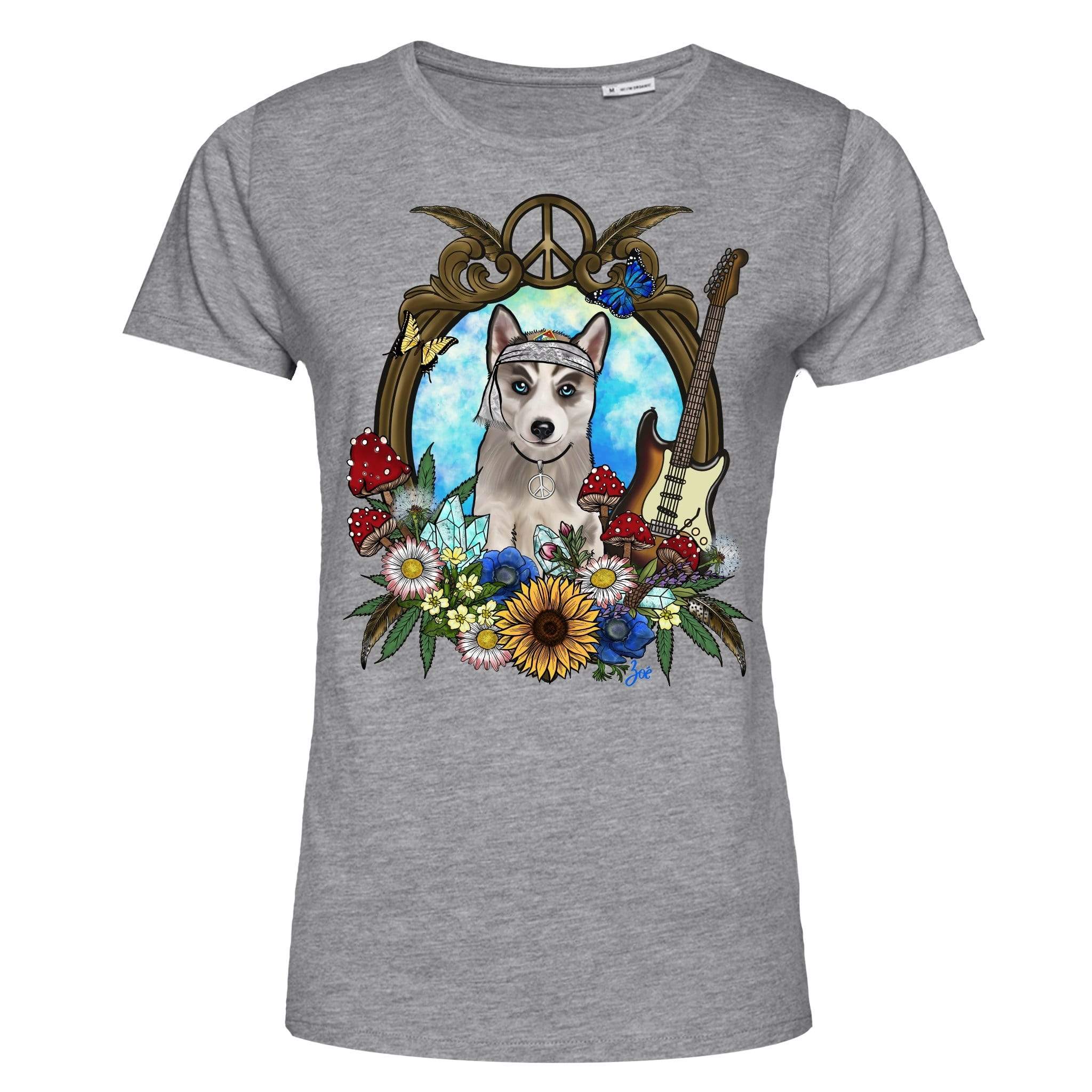 MYTi23 - Pets Heads Philosophy T-Shirt XS Festival Damen Shirt Husky Hundeshirt Hundefans
