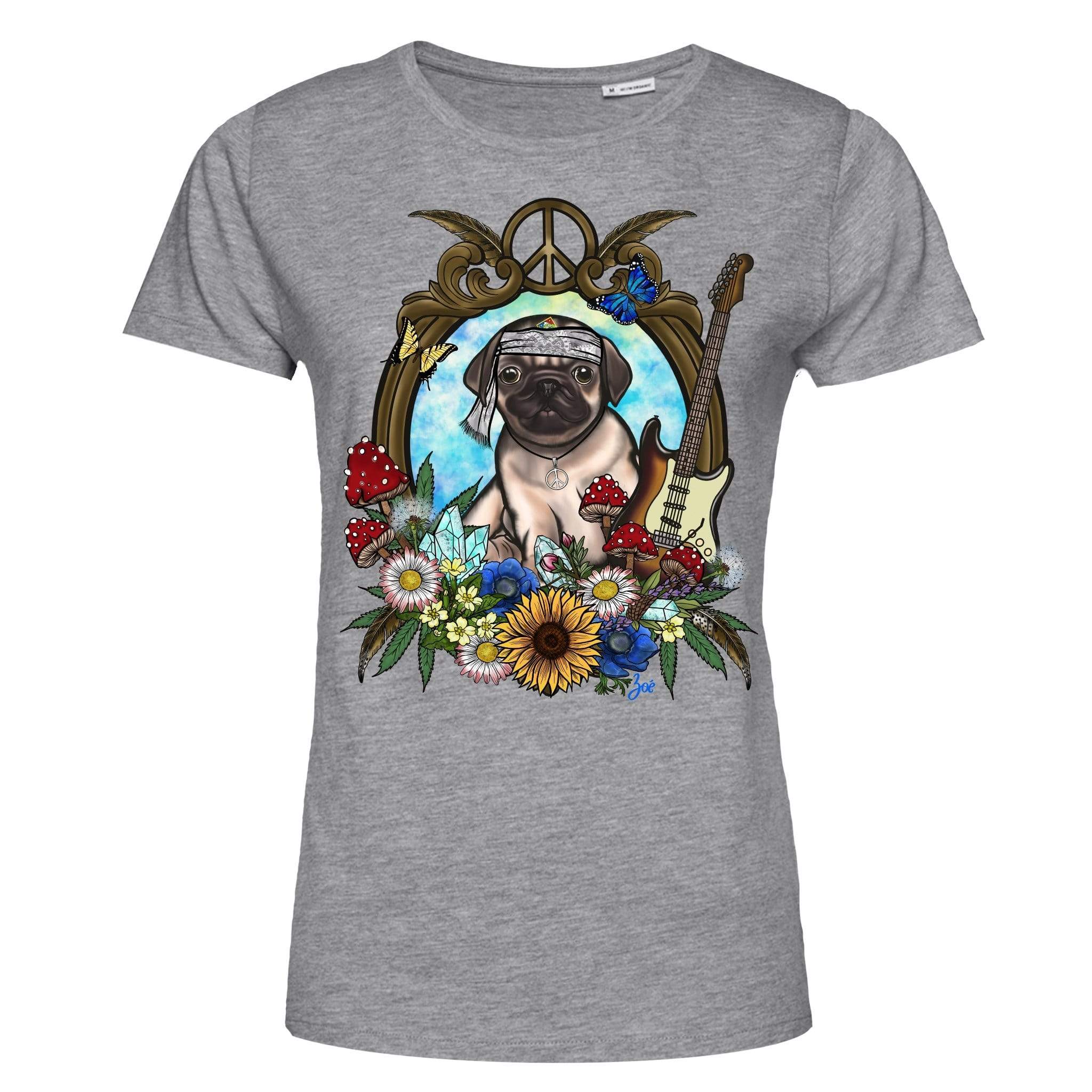 MYTi23 - Pets Heads Philosophy T-Shirt XS Festival Damen Shirt Mops Hundeshirt Hundefans