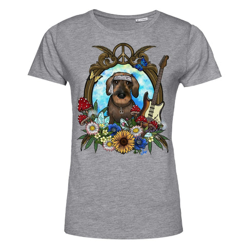 MYTi23 - Pets Heads Philosophy T-Shirt XS Festival Damen Shirt Rauhaardackel Hundeshirt Hundefans