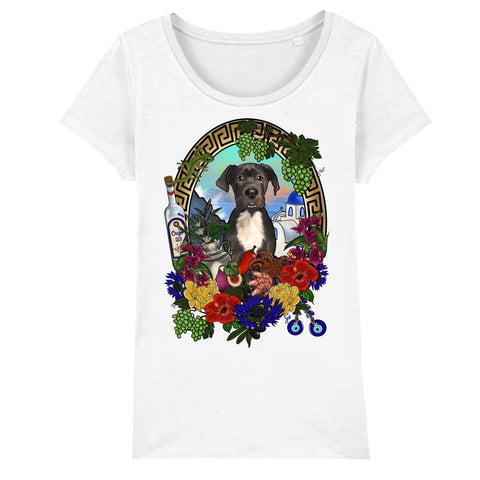 MYTi23 - Pets Heads Philosophy T-Shirt XS Griechenland Damen Shirt Deutsche Dogge Hundeshirt Hundefans
