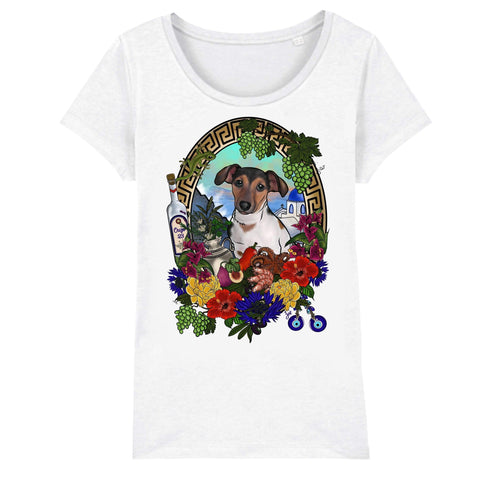 MYTi23 - Pets Heads Philosophy T-Shirt XS Griechenland Damen Shirt Jack Russel Hundeshirt Hundefans