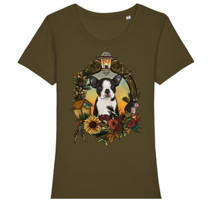 MYTi23 - Pets Heads Philosophy T-Shirt XS Herbst Damen Shirt Boston Terrier Hundeshirt Hundefans