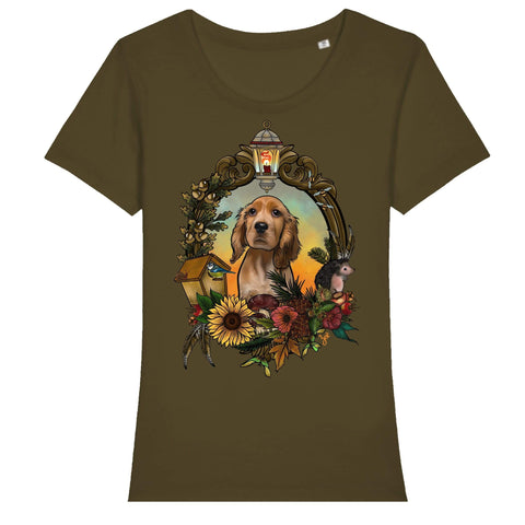 MYTi23 - Pets Heads Philosophy T-Shirt XS Herbst Damen Shirt Cocker Hundeshirt Hundefans