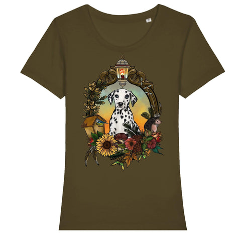 MYTi23 - Pets Heads Philosophy T-Shirt XS Herbst Damen Shirt Dalmatiner Hundeshirt Hundefans