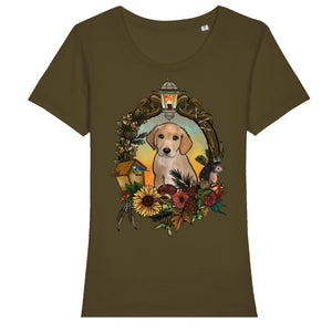MYTi23 - Pets Heads Philosophy T-Shirt XS Herbst Damen Shirt Golden Retriever Hundeshirt Hundefans