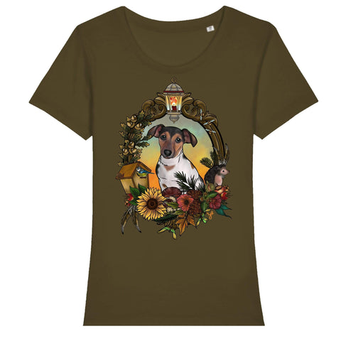 MYTi23 - Pets Heads Philosophy T-Shirt XS Herbst Damen Shirt Jack Russel Hundeshirt Hundefans