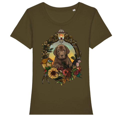 MYTi23 - Pets Heads Philosophy T-Shirt XS Herbst Damen Shirt Labrador Hundeshirt Hundefans