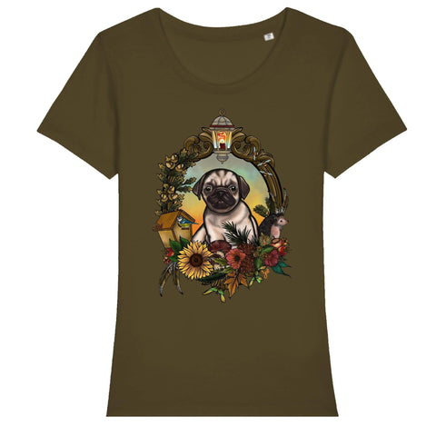 MYTi23 - Pets Heads Philosophy T-Shirt XS Herbst Damen Shirt Mops Hundeshirt Hundefans