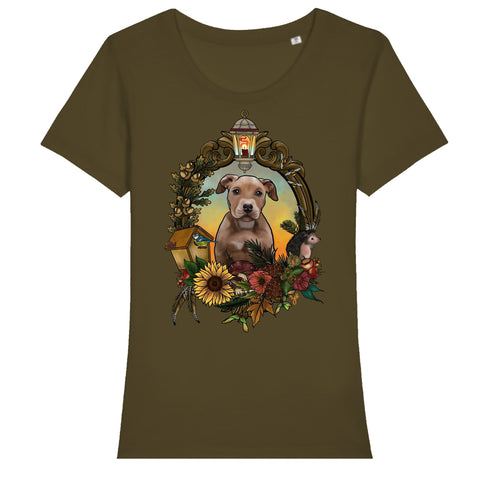 MYTi23 - Pets Heads Philosophy T-Shirt XS Herbst Damen Shirt Pitbull Hundeshirt Hundefans