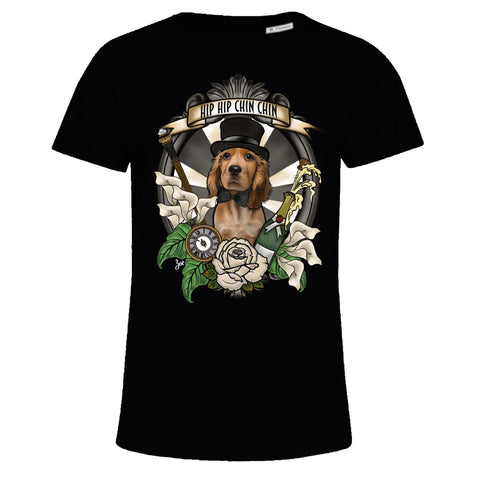 MYTi23 - Pets Heads Philosophy T-Shirt XS Hiphip Damen Shirt Cocker Hundeshirt Hundefans