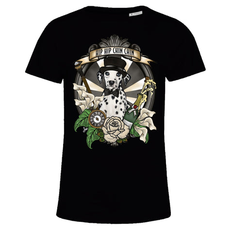 MYTi23 - Pets Heads Philosophy T-Shirt XS Hiphip Damen Shirt Dalmatiner Hundeshirt Hundefans