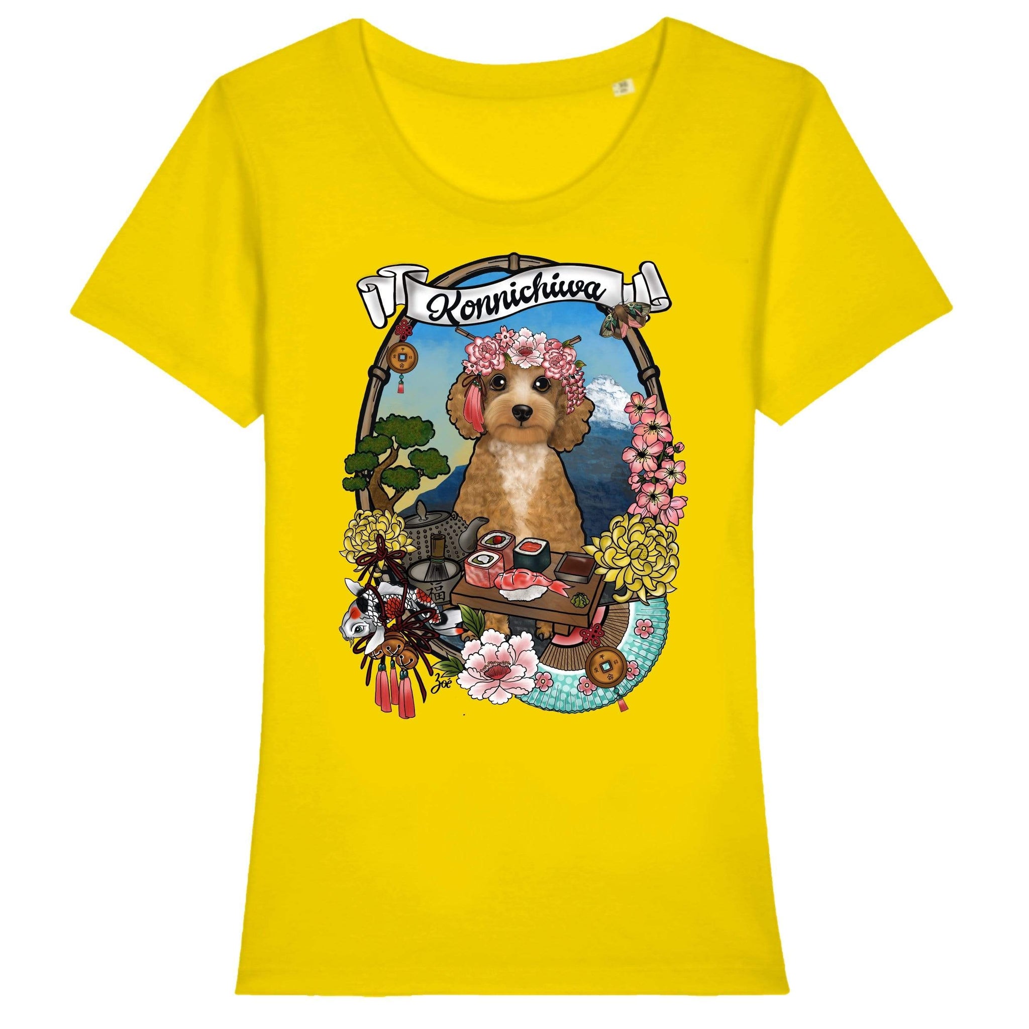 MYTi23 - Pets Heads Philosophy T-Shirt XS Japan s.e. Damen Shirt Pudel Hundeshirt Hundefans