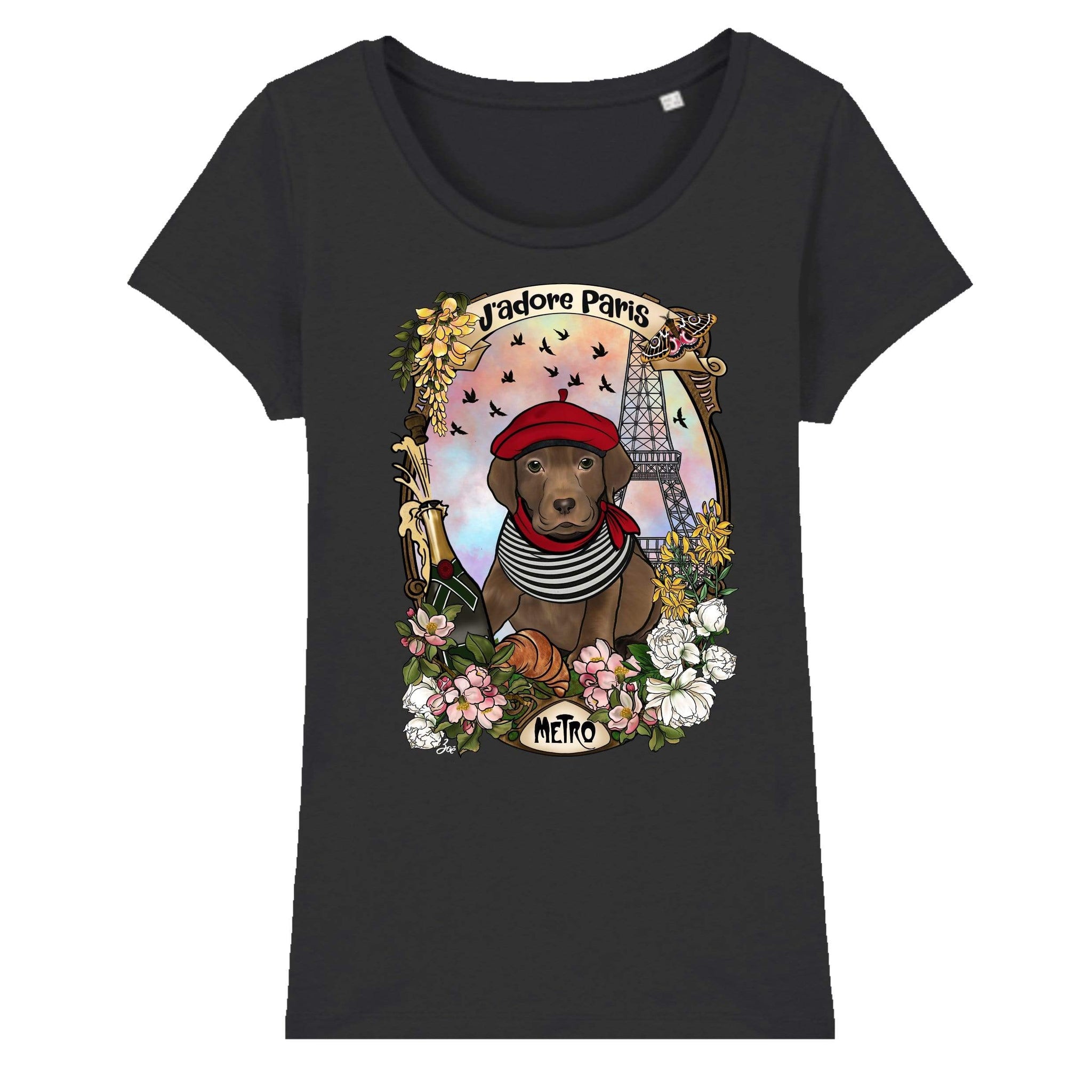 MYTi23 - Pets Heads Philosophy T-Shirt XS Paris Damen Shirt Labrador Hundeshirt Hundefans