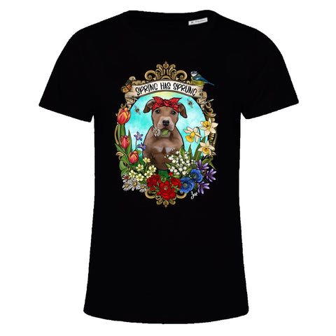MYTi23 - Pets Heads Philosophy T-Shirt XS Spring Damen Shirt Pitbull Hundeshirt Hundefans
