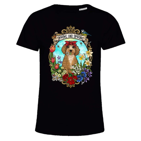 MYTi23 - Pets Heads Philosophy T-Shirt XS Spring Damen Shirt Pudel Hundeshirt Hundefans