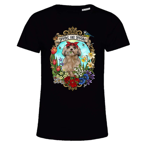 MYTi23 - Pets Heads Philosophy T-Shirt XS Spring Damen Shirt Shih Tzu Hundeshirt Hundefans