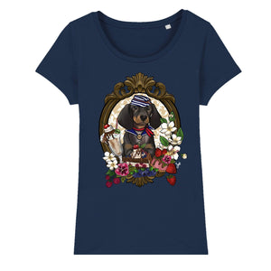 MYTi23 - Pets Heads Philosophy T-Shirt XS Sundae Damen Shirt Dackel Hundeshirt Hundefans