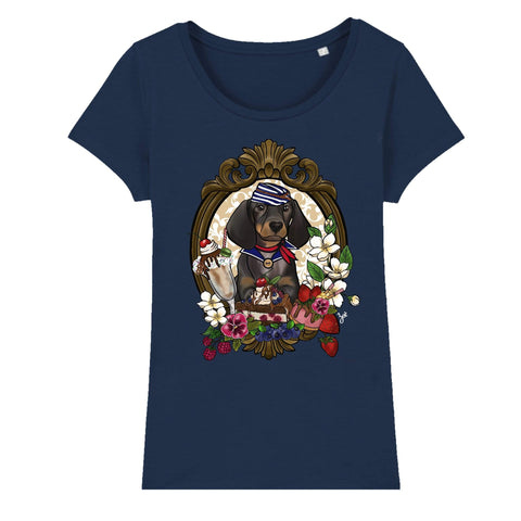 MYTi23 - Pets Heads Philosophy T-Shirt XS Sundae Damen Shirt Dackel Hundeshirt Hundefans
