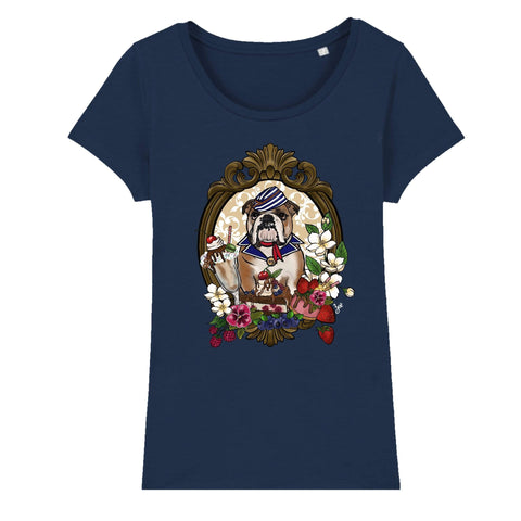 MYTi23 - Pets Heads Philosophy T-Shirt XS Sundae Damen Shirt Englische Bulldogge Hundeshirt Hundefans