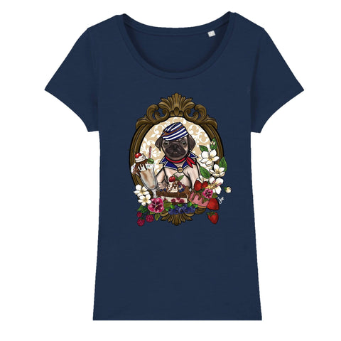 MYTi23 - Pets Heads Philosophy T-Shirt XS Sundae Damen Shirt Mops Hundeshirt Hundefans