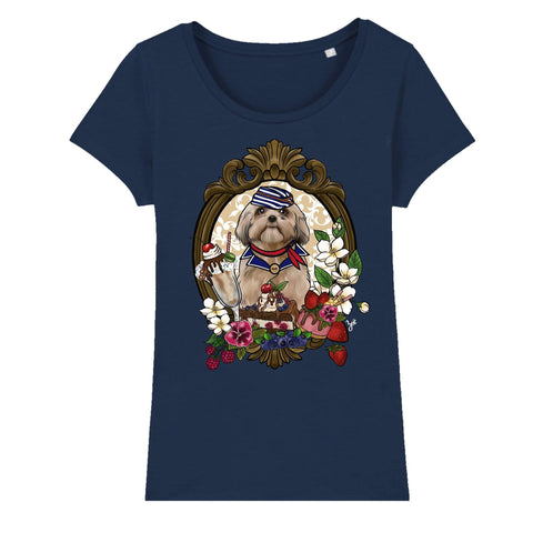 MYTi23 - Pets Heads Philosophy T-Shirt XS Sundae Damen Shirt Shih Tzu Hundeshirt Hundefans