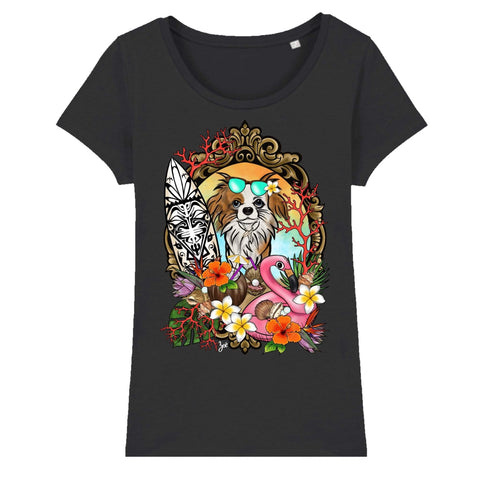 MYTi23 - Pets Heads Philosophy T-Shirt XS Surfer Damen Shirt Chihuahua Hundeshirt Hundefans
