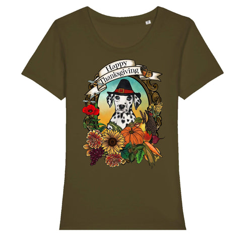 MYTi23 - Pets Heads Philosophy T-Shirt XS Thanksgiving Damen Shirt Dalmatiner Hundeshirt Hundefans