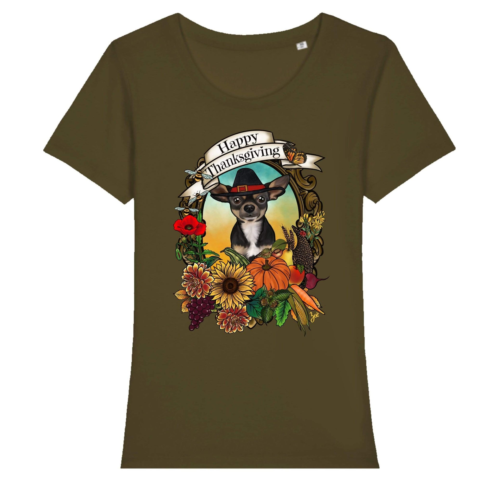MYTi23 - Pets Heads Philosophy T-Shirt XS Thanksgiving Damen Shirt Kurzhaar Chihuahua Hundeshirt Hundefans