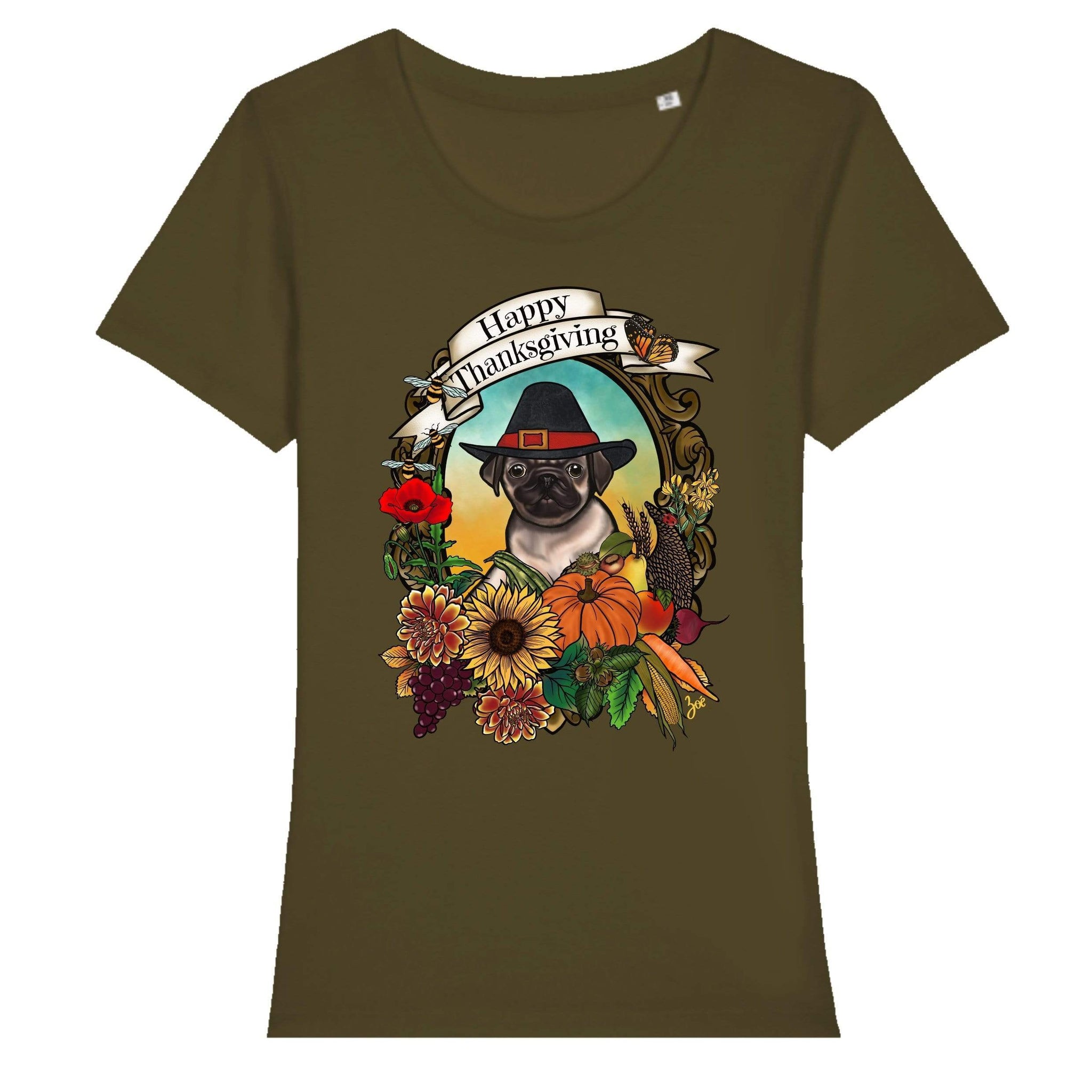 MYTi23 - Pets Heads Philosophy T-Shirt XS Thanksgiving Damen Shirt Mops Hundeshirt Hundefans