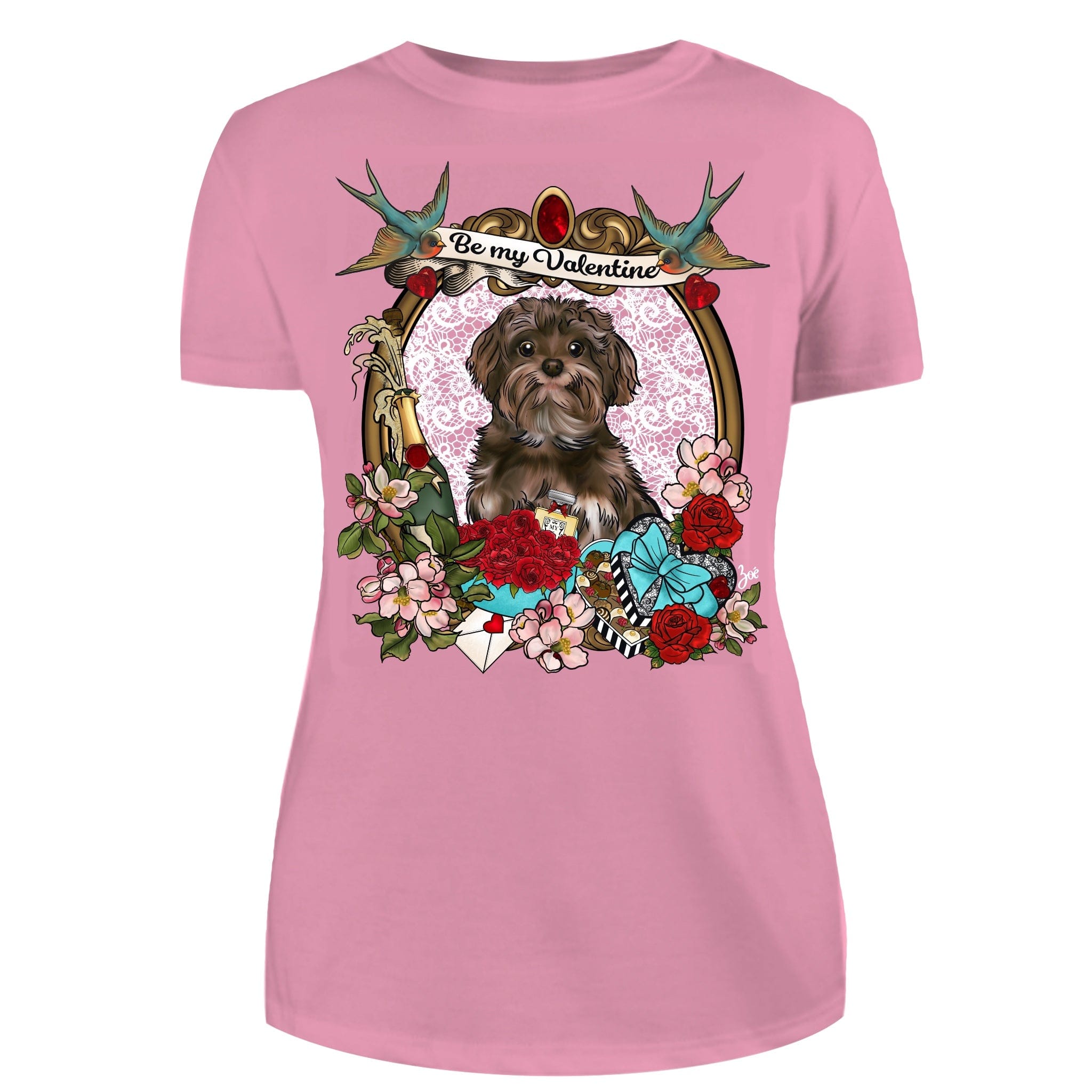 MYTi23 - Pets Heads Philosophy T-Shirt XS Valentine Damen Shirt Bolonka Hundeshirt Hundefans