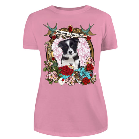 MYTi23 - Pets Heads Philosophy T-Shirt XS Valentine Damen Shirt Border Collie Hundeshirt Hundefans