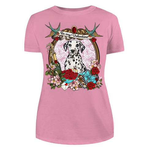 MYTi23 - Pets Heads Philosophy T-Shirt XS Valentine Damen Shirt Dalmatiner Hundeshirt Hundefans