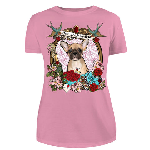 MYTi23 - Pets Heads Philosophy T-Shirt XS Valentine Damen Shirt Frenchie Hundeshirt Hundefans