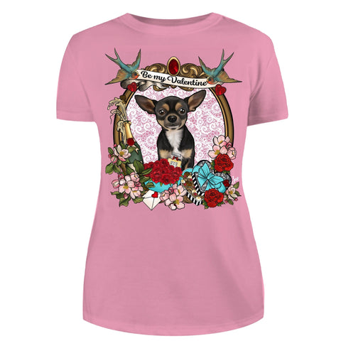 MYTi23 - Pets Heads Philosophy T-Shirt XS Valentine Damen Shirt Kurzhaar Chihuahua Hundeshirt Hundefans