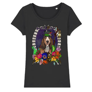 MYTi23 - Pets Heads Philosophy T-Shirt XS Voodoo Damen Shirt Basset Hundeshirt Hundefans