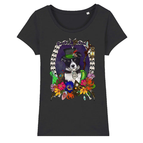 MYTi23 - Pets Heads Philosophy T-Shirt XS Voodoo Damen Shirt Border Collie Hundeshirt Hundefans