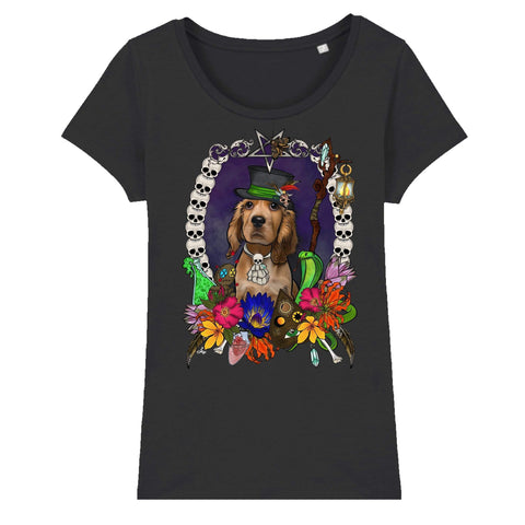 MYTi23 - Pets Heads Philosophy T-Shirt XS Voodoo Damen Shirt Cocker Hundeshirt Hundefans