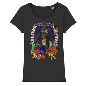 MYTi23 - Pets Heads Philosophy T-Shirt XS Voodoo Damen Shirt Dackel Hundeshirt Hundefans