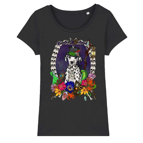 MYTi23 - Pets Heads Philosophy T-Shirt XS Voodoo Damen Shirt Dalmatiner Hundeshirt Hundefans