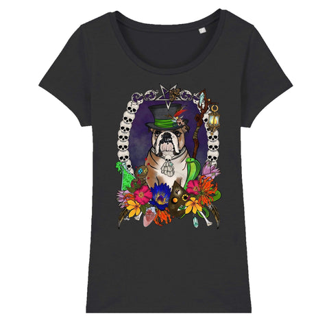 MYTi23 - Pets Heads Philosophy T-Shirt XS Voodoo Damen Shirt Englische Bulldogge Hundeshirt Hundefans