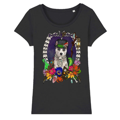 MYTi23 - Pets Heads Philosophy T-Shirt XS Voodoo Damen Shirt Husky Hundeshirt Hundefans