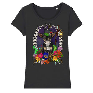 MYTi23 - Pets Heads Philosophy T-Shirt XS Voodoo Damen Shirt Kurzhaar Chihuahua Hundeshirt Hundefans
