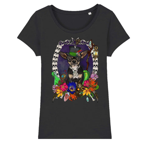 MYTi23 - Pets Heads Philosophy T-Shirt XS Voodoo Damen Shirt Kurzhaar Chihuahua Hundeshirt Hundefans